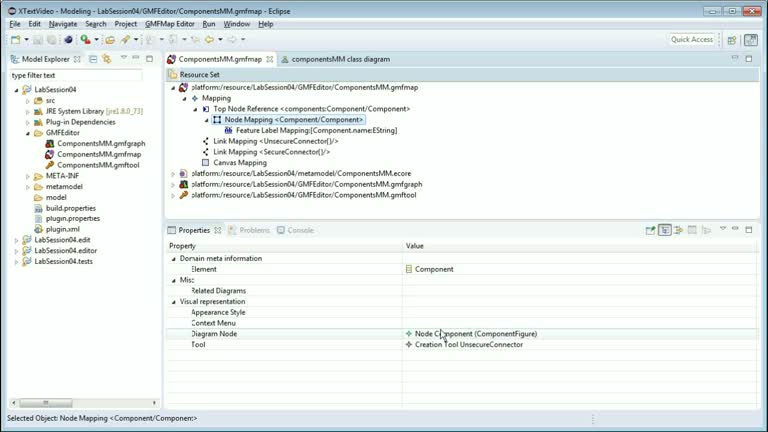 [VIDEO] Creating a graphical model editor with GMF (Part 1)
