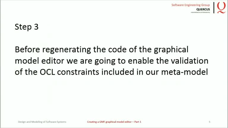 [VIDEO] Improving the appearance of our GMF editors + enabling OCL (Part 2)