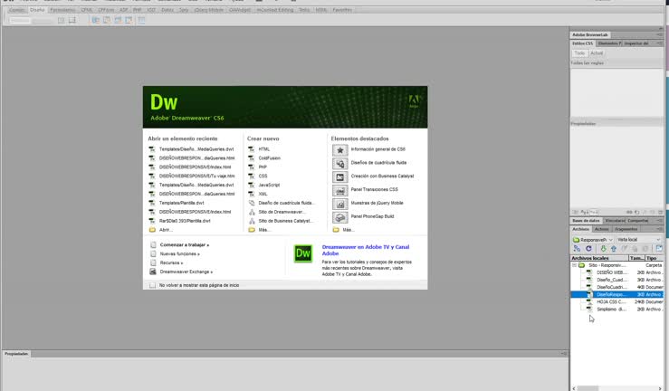 Varios Vídeos diseño Responsive con Mediaqueries