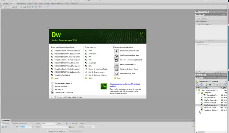 Varios Vídeos diseño Responsive con Mediaqueries