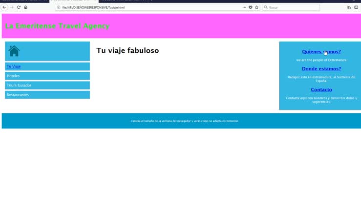 Varios Vídeos diseño Responsive con Mediaqueries