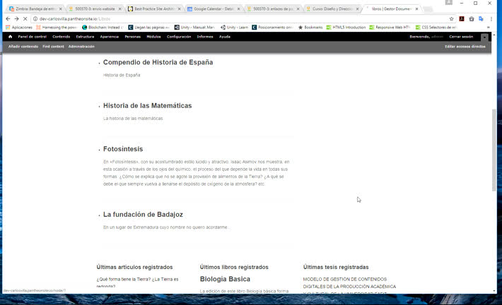SÓLO ALUMNOS DE INDO, CRITERIOS EXIGIDOS AL WEBSITE PARA APROBAR